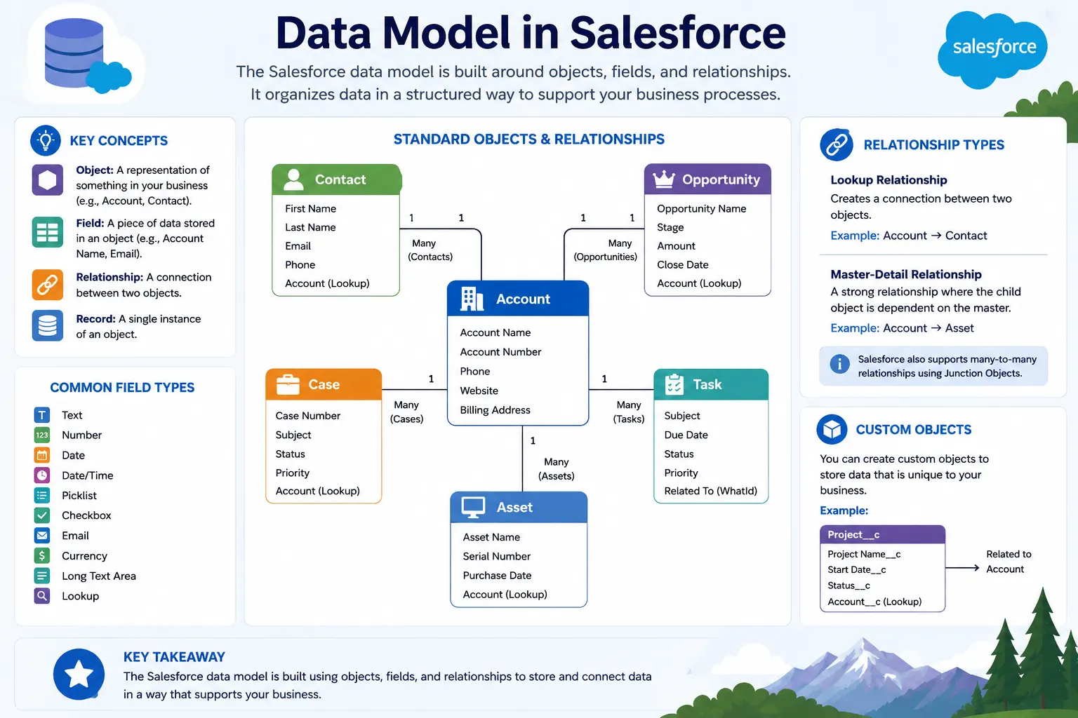 Data Model in Salesforce